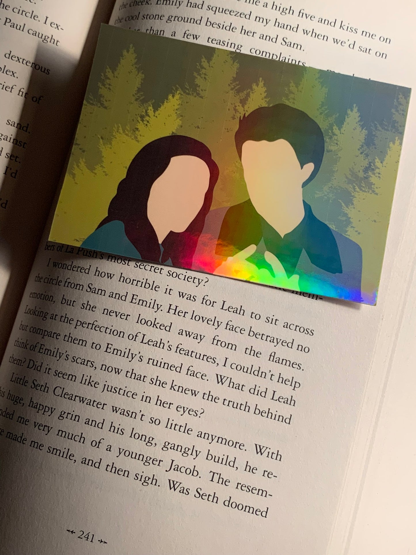 Bella and Edward Meadow Holo Sticker