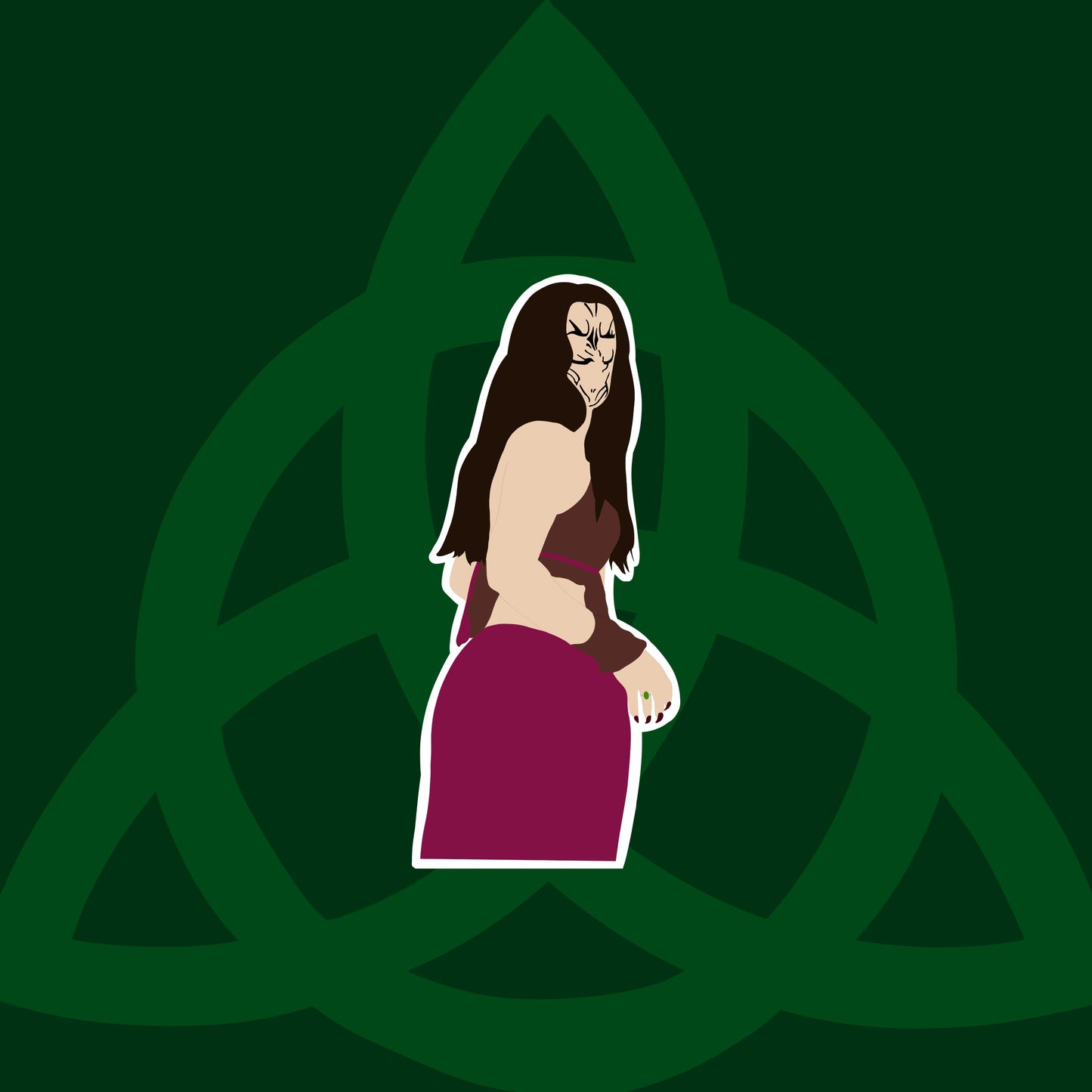 Prue and Piper Halliwell Stickers