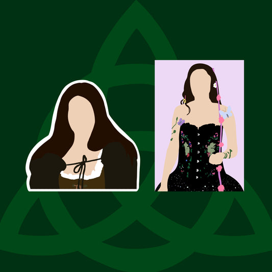 Prue and Piper Halliwell Stickers